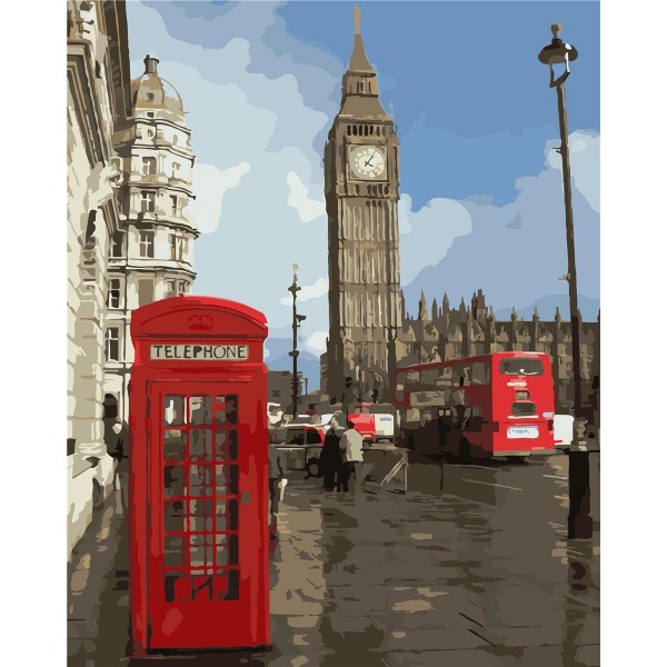 Elizabeth Tower Painting By Numbers UK