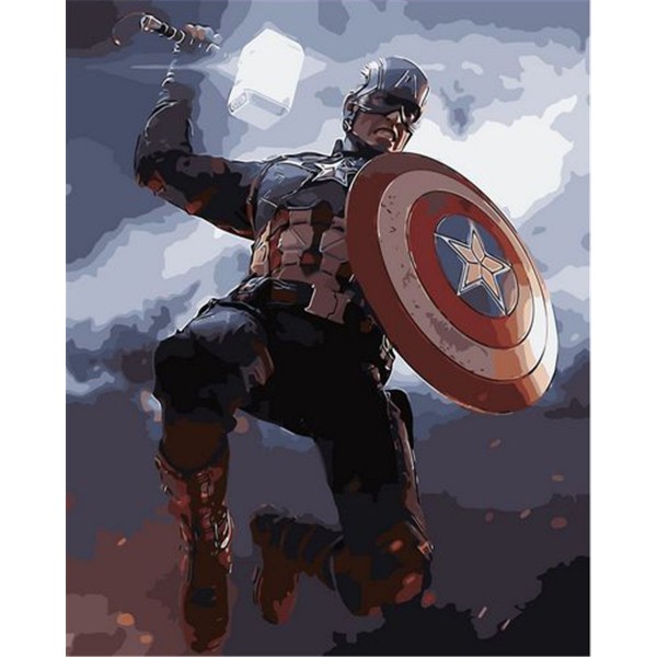 Captain America Painting By Numbers UK