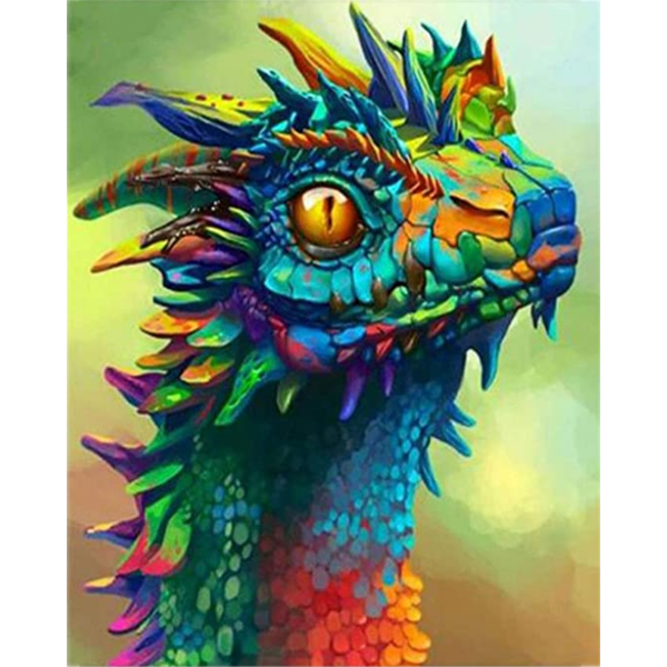 Chameleon Painting By Numbers UK