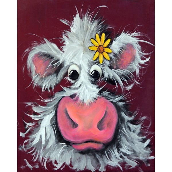 Cute calf Painting By Numbers UK