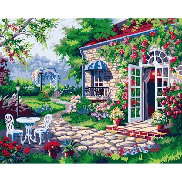 Dream home Painting By Numbers UK
