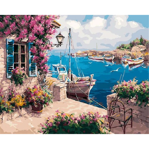 The greek islands Painting By Numbers UK
