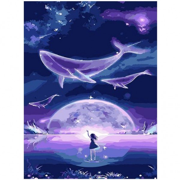 whale Painting By Numbers UK