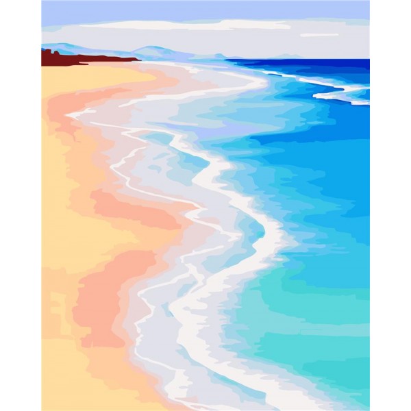 Beach Painting By Numbers UK