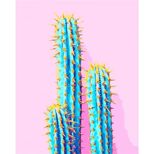 Cactus Painting By Numbers UK