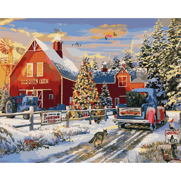 Winter Painting By Numbers UK