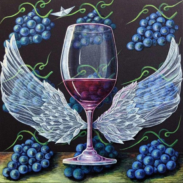 wine Painting By Numbers UK