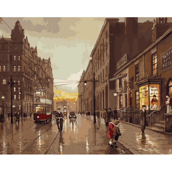 Street view Painting By Numbers UK