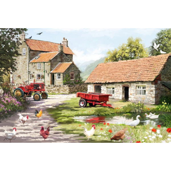 village life Painting By Numbers UK