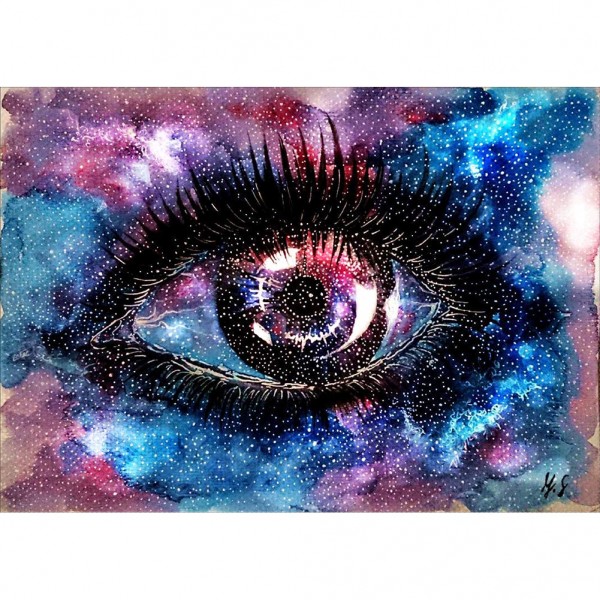 Eye of the universe- 40*50cm Painting By Numbers UK