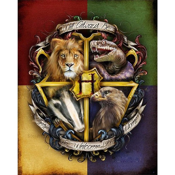 Harry Potter school badge Painting By Numbers UK