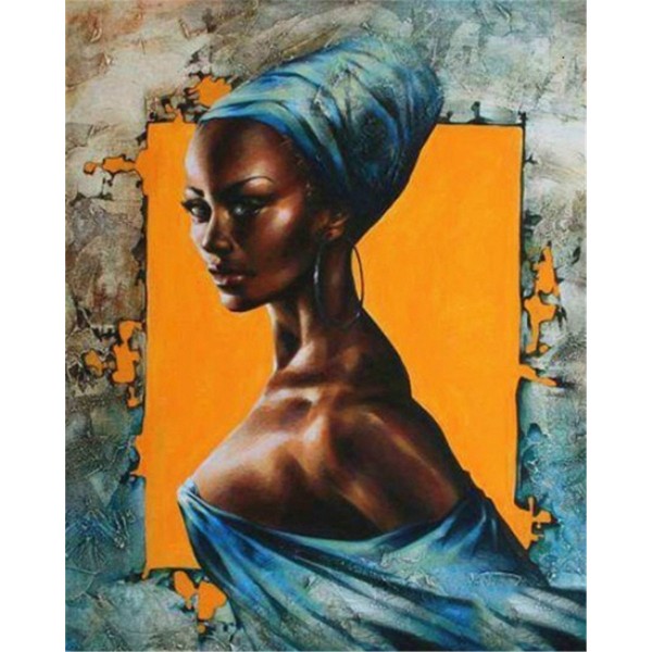 African woman Painting By Numbers UK