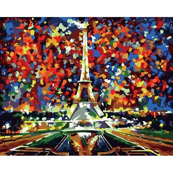 The Eiffel Tower Painting By Numbers UK