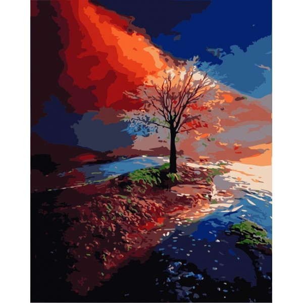  Red Maple Painting By Numbers UK
