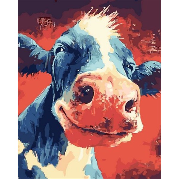 Smiling cow Painting By Numbers UK