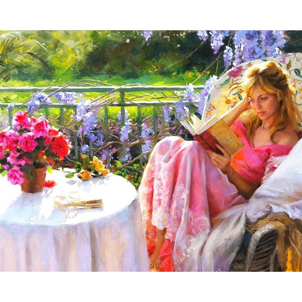 Pretty woman in reading Painting By Numbers UK