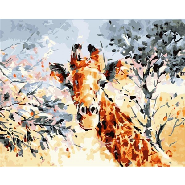 Giraffe Painting By Numbers UK