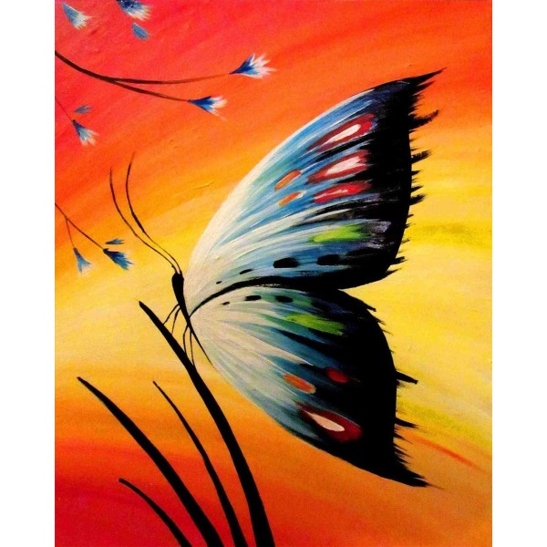 Butterfly Painting By Numbers UK