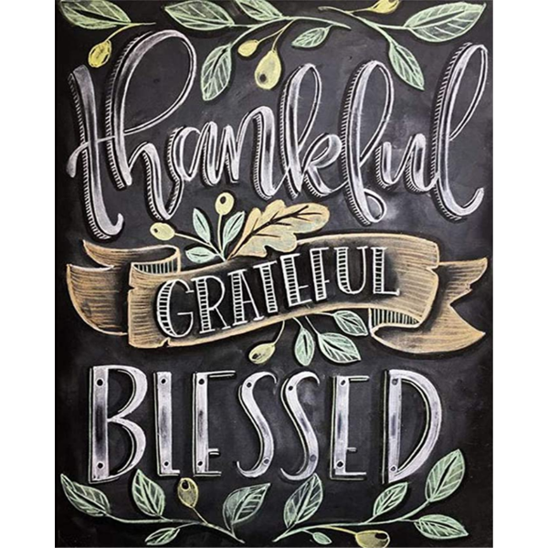 thankful grateful blessed Painting By Numbers UK