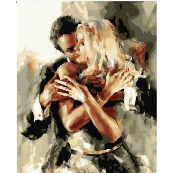 Romance and love (40X50cm) Painting By Numbers UK