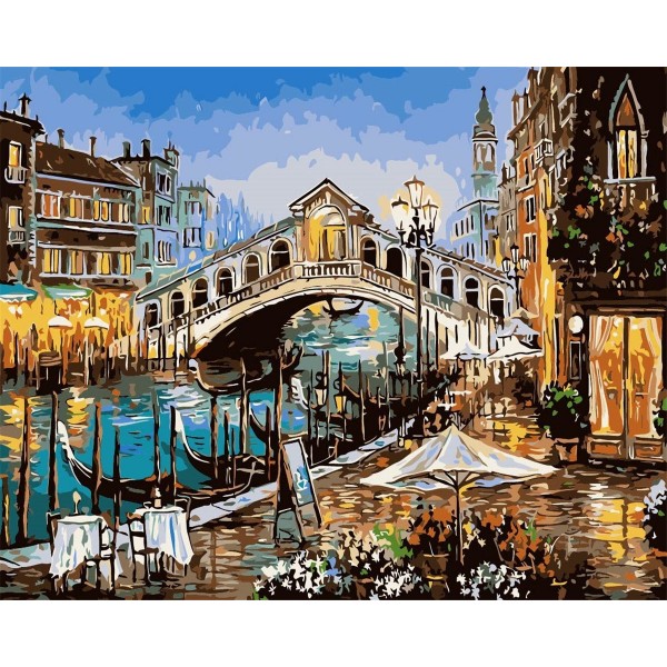 Venice Shore Tavern Painting By Numbers UK