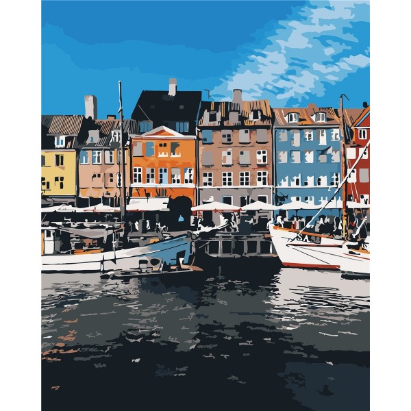 Copenhagen, Capital of denmark Painting By Numbers UK