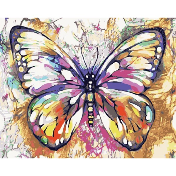  Animal Butterfly Painting By Numbers UK