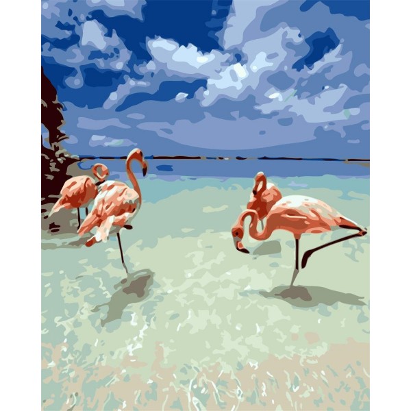 Flamingo Painting By Numbers UK
