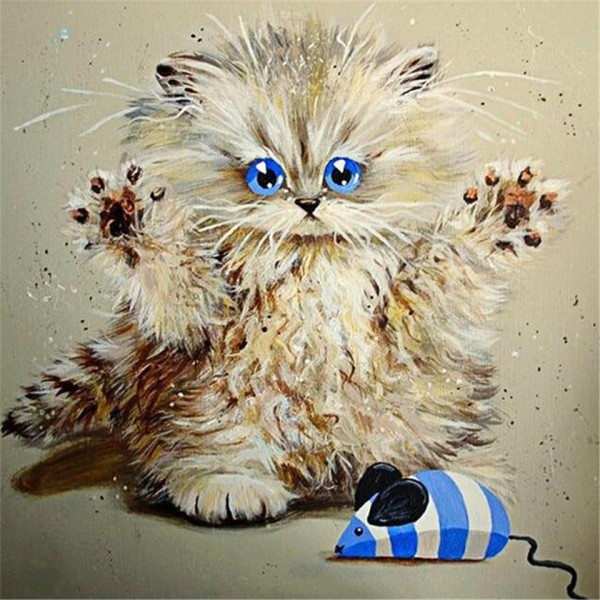 Cat and mouse Painting By Numbers UK