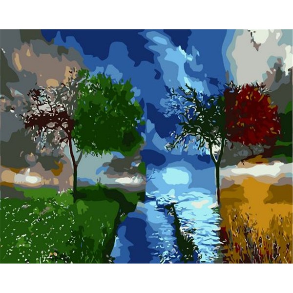 The tree of the four seasons Painting By Numbers UK