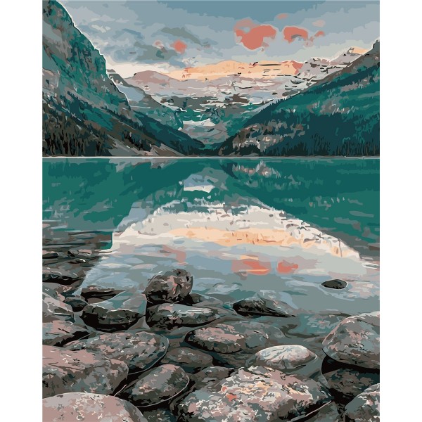 Lake scenery Painting By Numbers UK