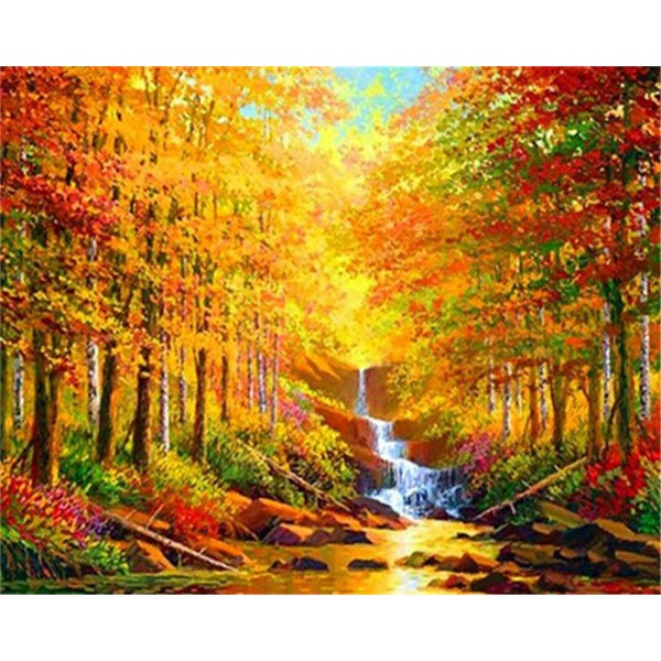 Cross Forests Painting By Numbers UK