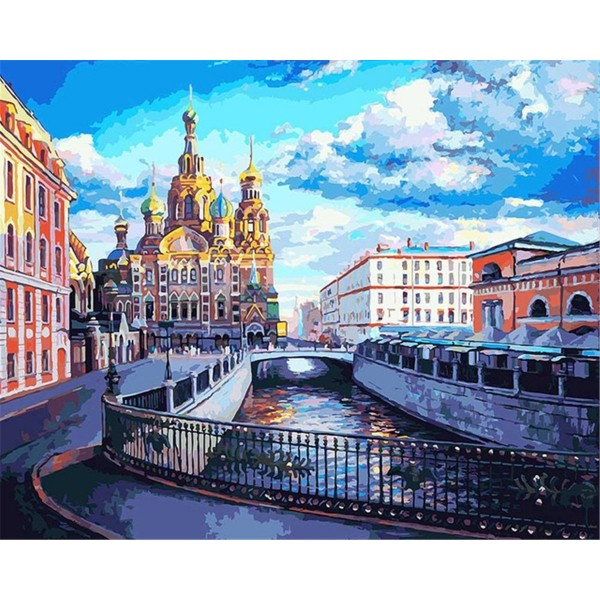 Savior on the Spilled Blood Painting By Numbers UK