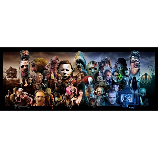 HORROR MOVIE VILLAINS Painting By Numbers UK