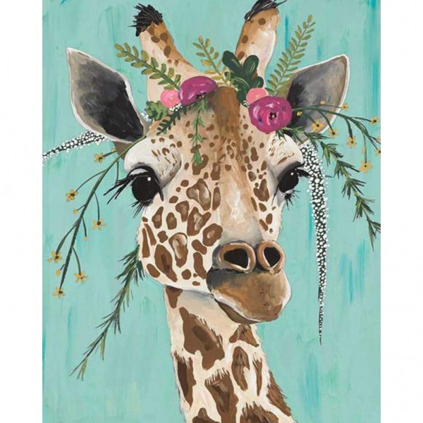 Giraffe- 40*50cm Painting By Numbers UK