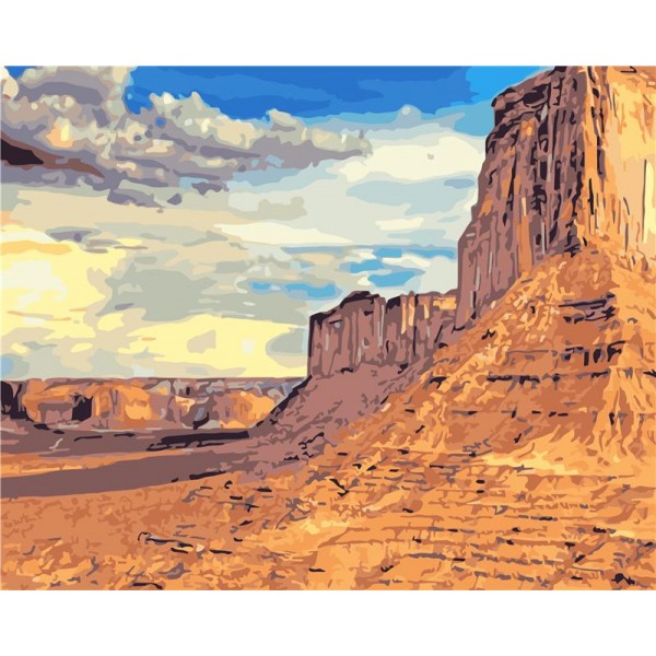 Desert Painting By Numbers UK