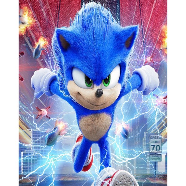 Sonic the Hedgehog Painting By Numbers UK