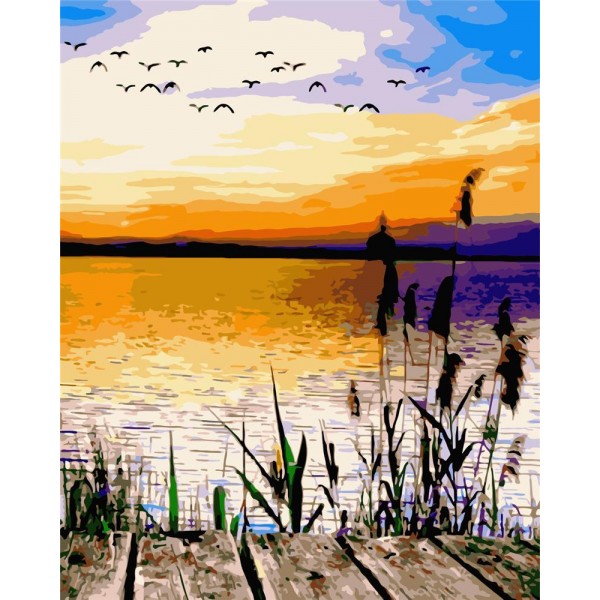 Lake Painting By Numbers UK