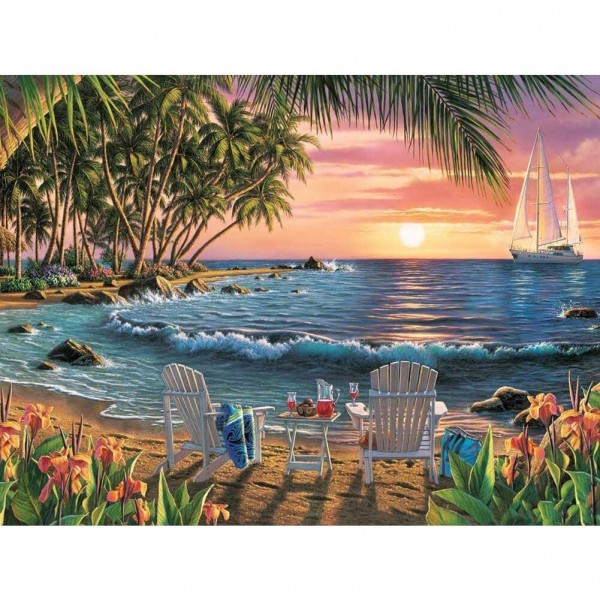 beach Painting By Numbers UK