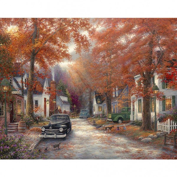 Fallen leaves Painting By Numbers UK