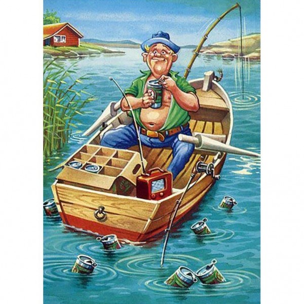 Fisherman Painting By Numbers UK
