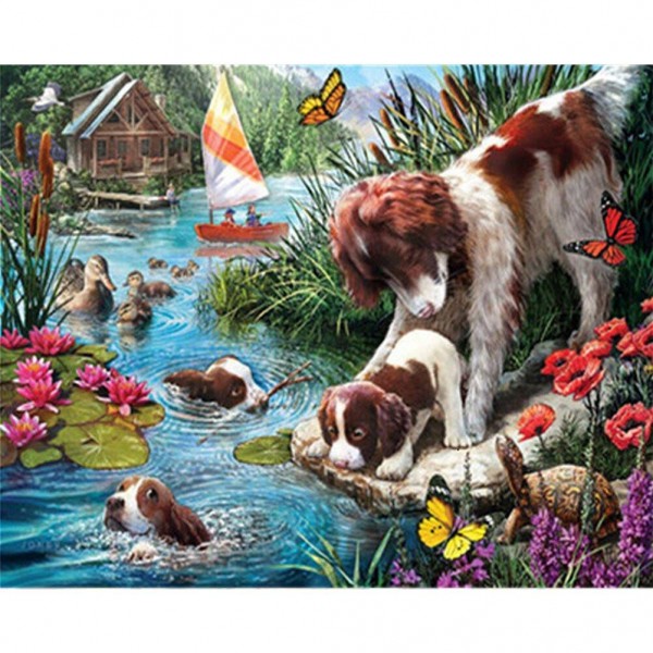 dog Painting By Numbers UK