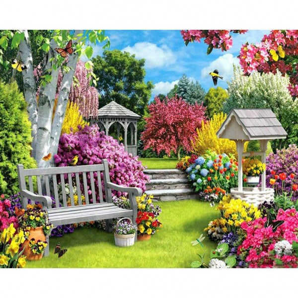 garden Painting By Numbers UK
