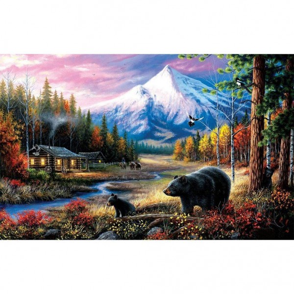 Bear Painting By Numbers UK