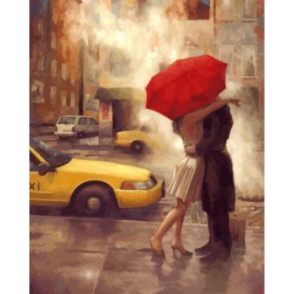 Romance and love (40X50cm) Painting By Numbers UK