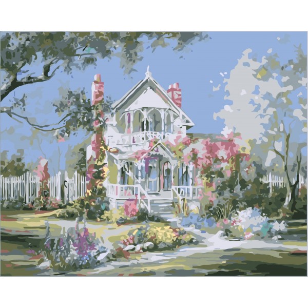 White house Painting By Numbers UK