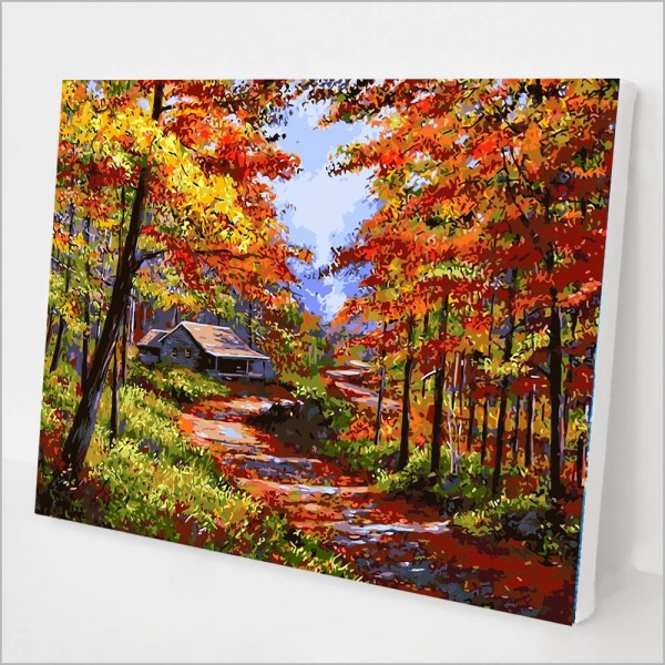 Autumn landscape Painting By Numbers UK