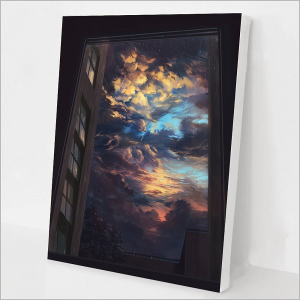 sky outside the window Painting By Numbers UK