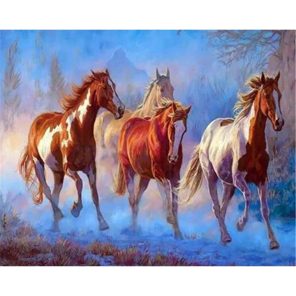 Horses Painting By Numbers UK