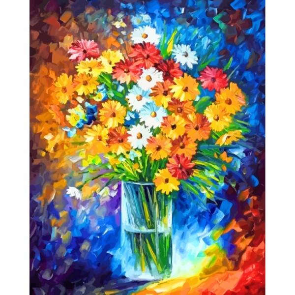 Flowers - 40*50cm Painting By Numbers UK